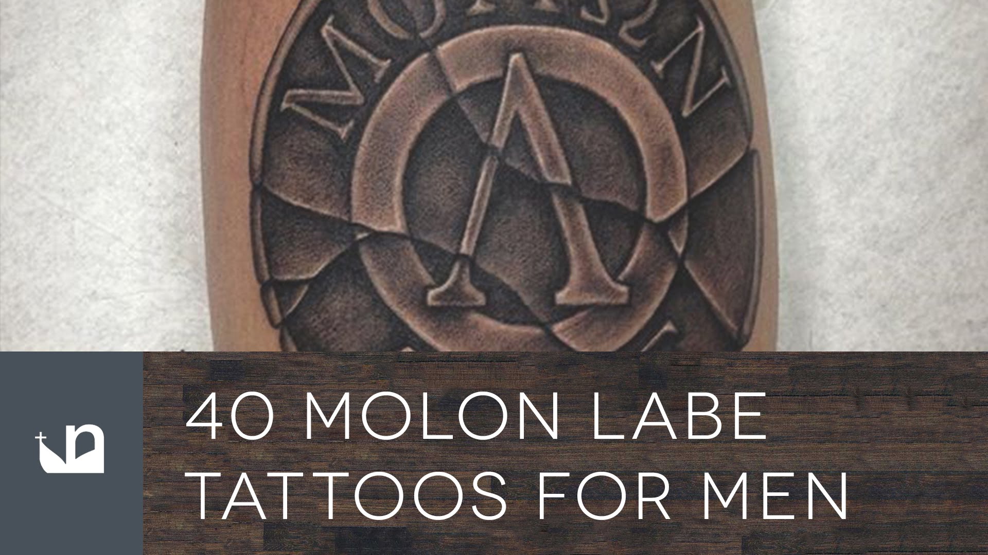 40 Molon Labe Tattoos For Men. 