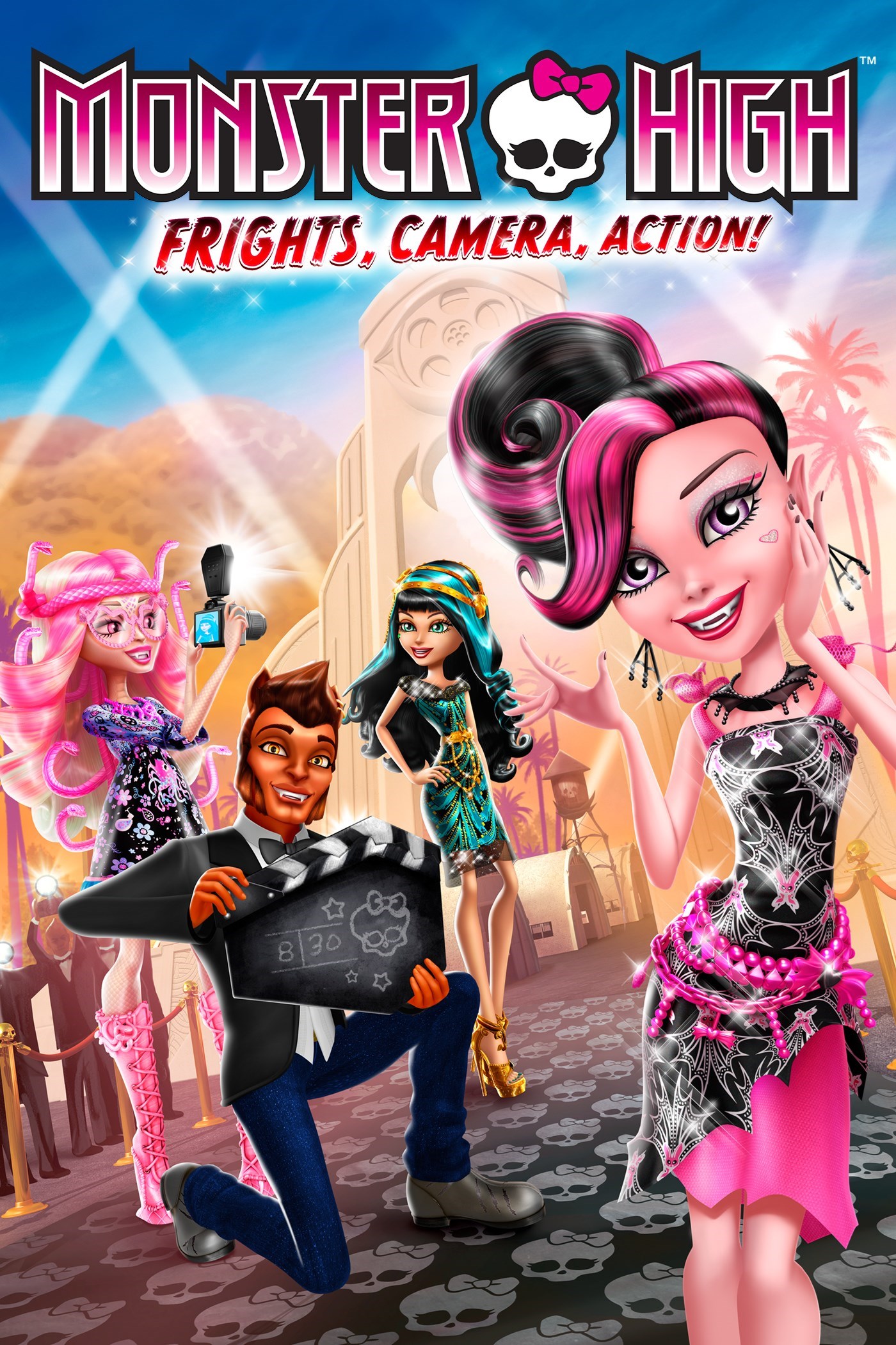 HD Quality Wallpaper | Collection: Movie, 1400x2100 Monster High: Frights, Camera, Action!