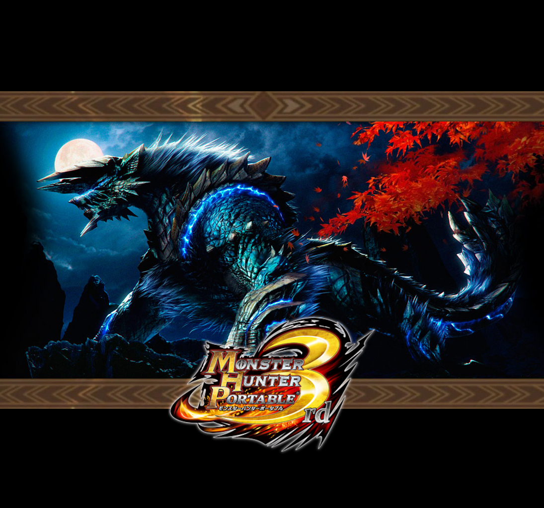 HD Quality Wallpaper | Collection: Video Game, 1095x1024 Monster Hunter Portable 3rd