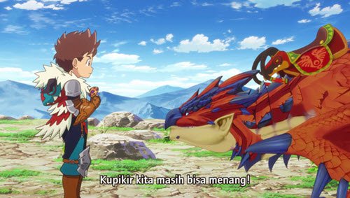 HD Quality Wallpaper | Collection: Anime, 500x283 Monster Hunter Stories: Ride On