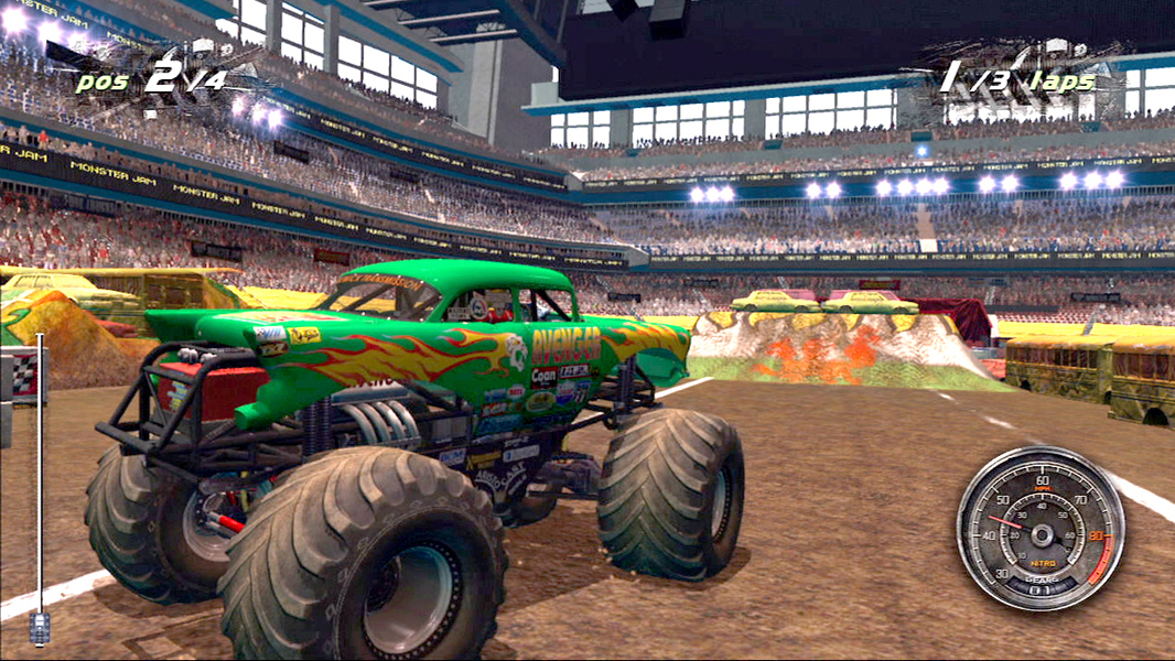 HD Quality Wallpaper | Collection: Video Game, 1066x600 Monster Jam: Path Of Destruction