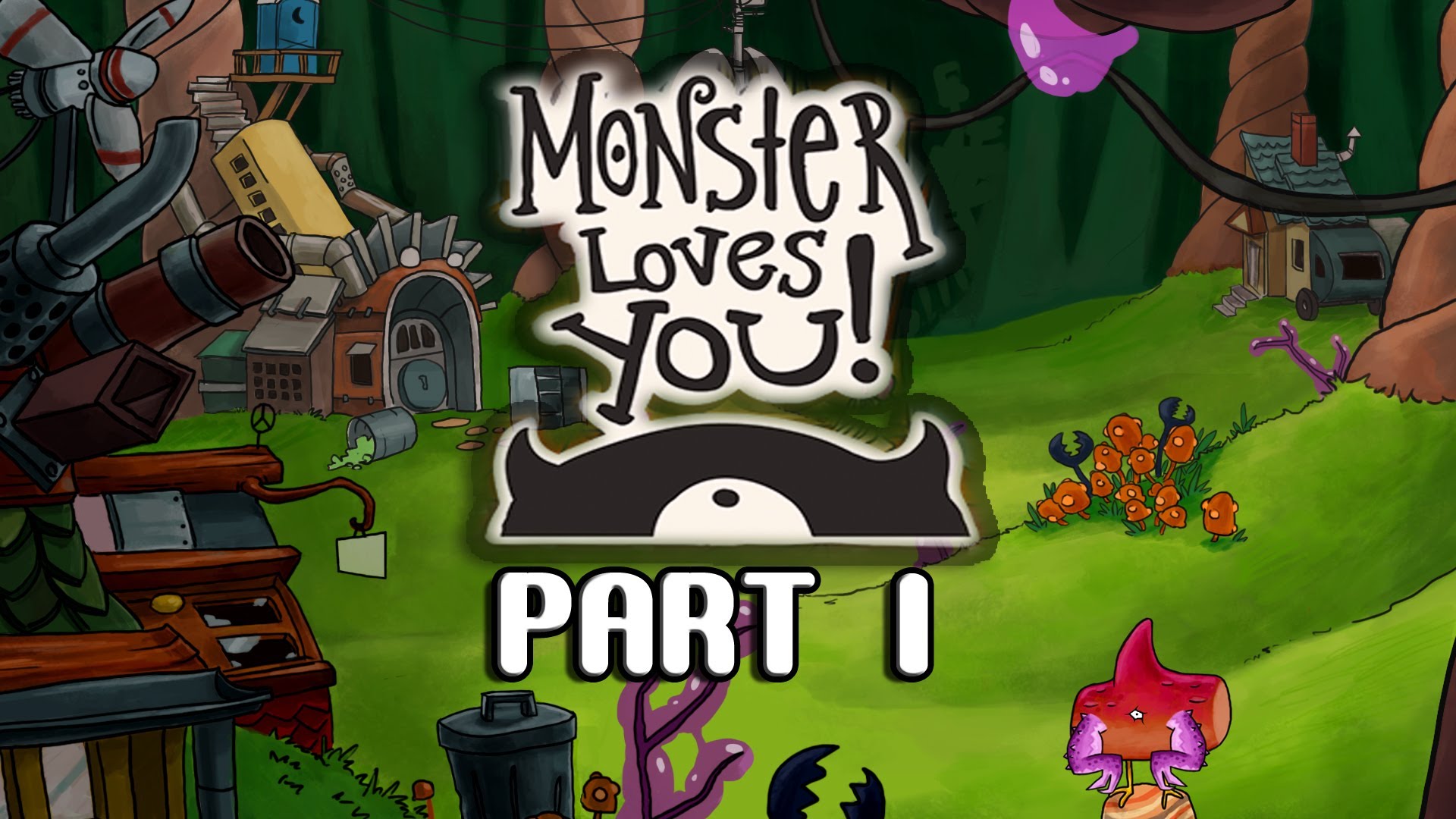 Monster Loves You! Backgrounds on Wallpapers Vista