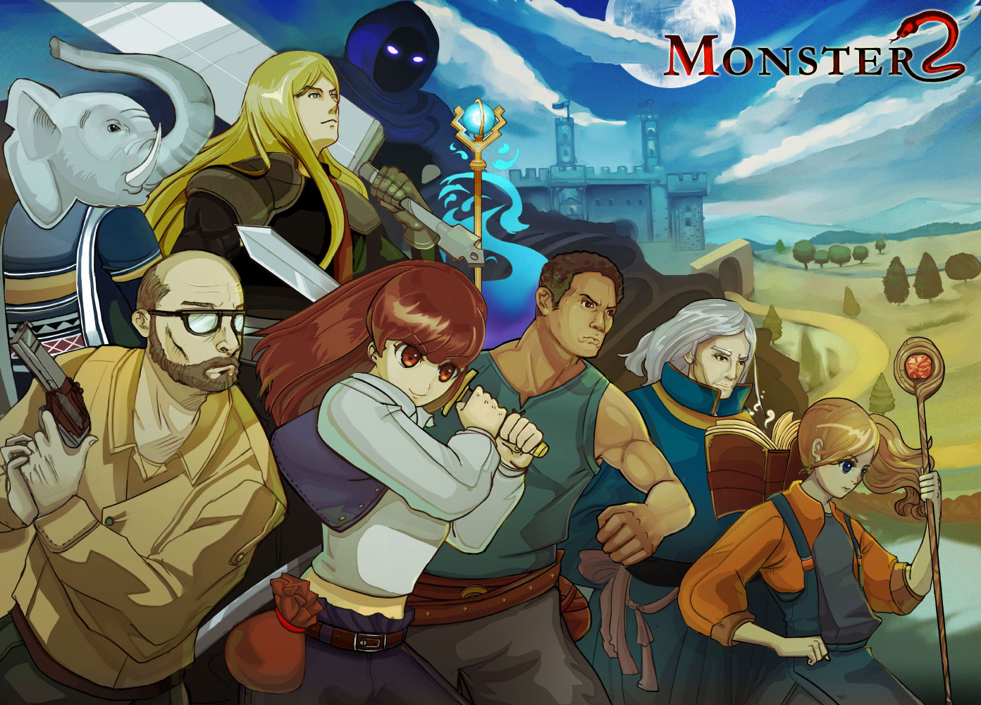 Monster RPG 2 Backgrounds, Compatible - PC, Mobile, Gadgets| 1392x1000 px