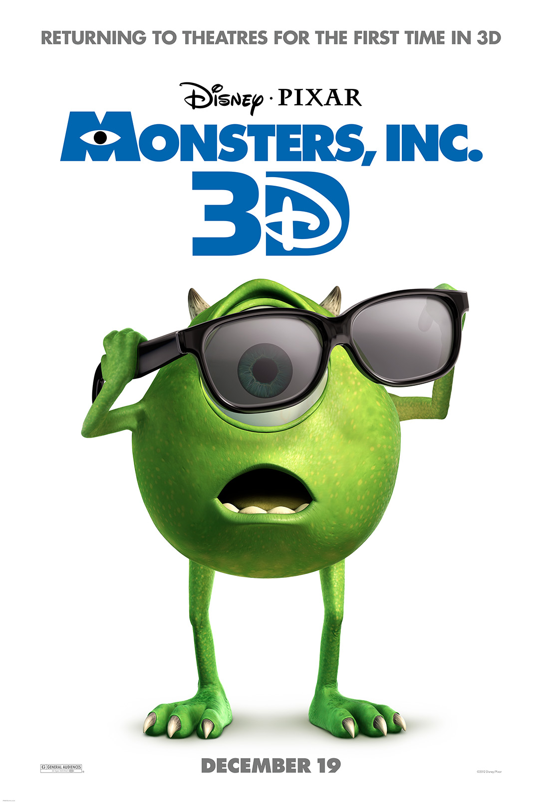 HD Quality Wallpaper | Collection: Movie, 1086x1609 Monsters, Inc.