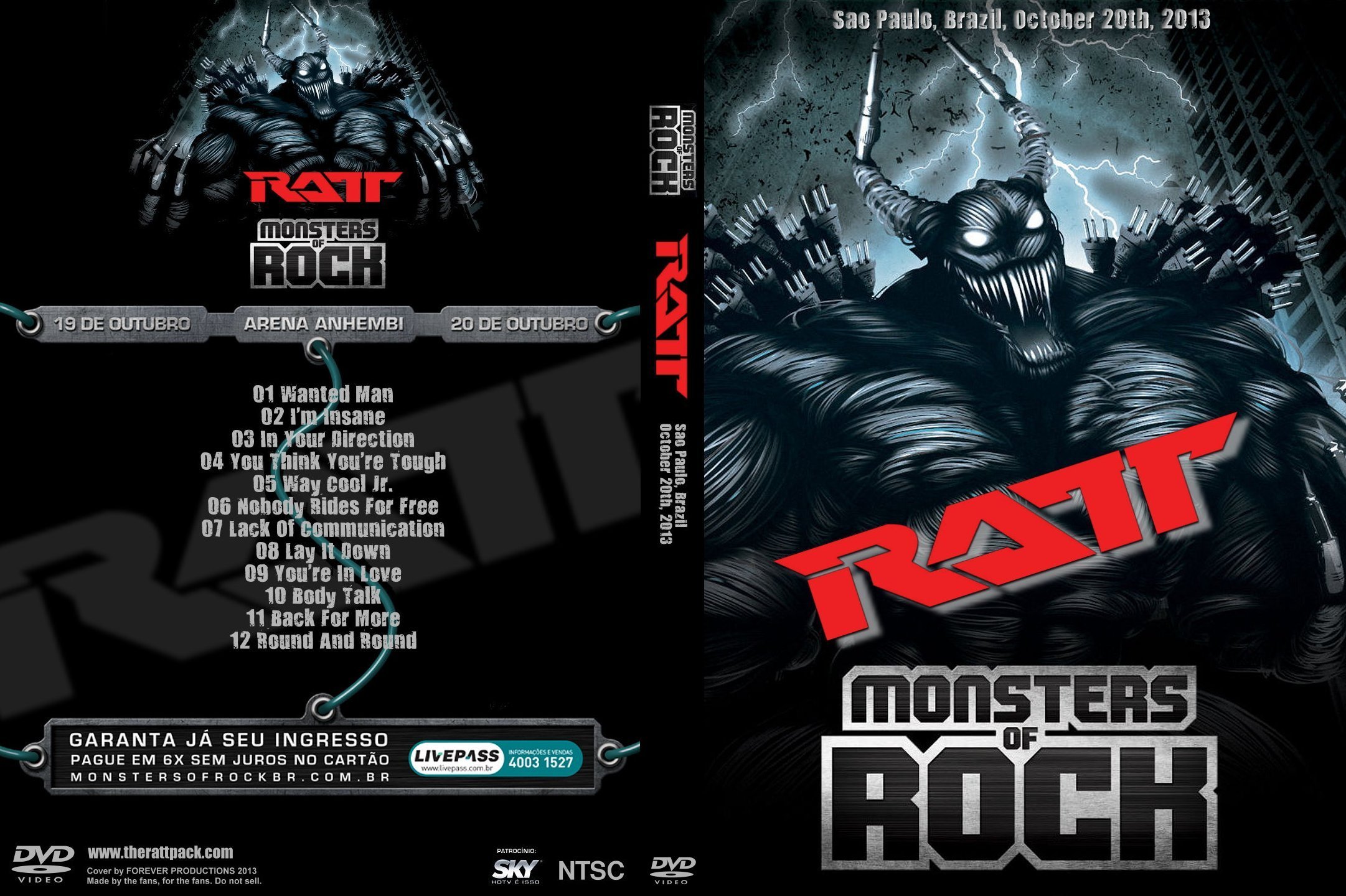 Nice Images Collection: Monsters Of Rock Desktop Wallpapers