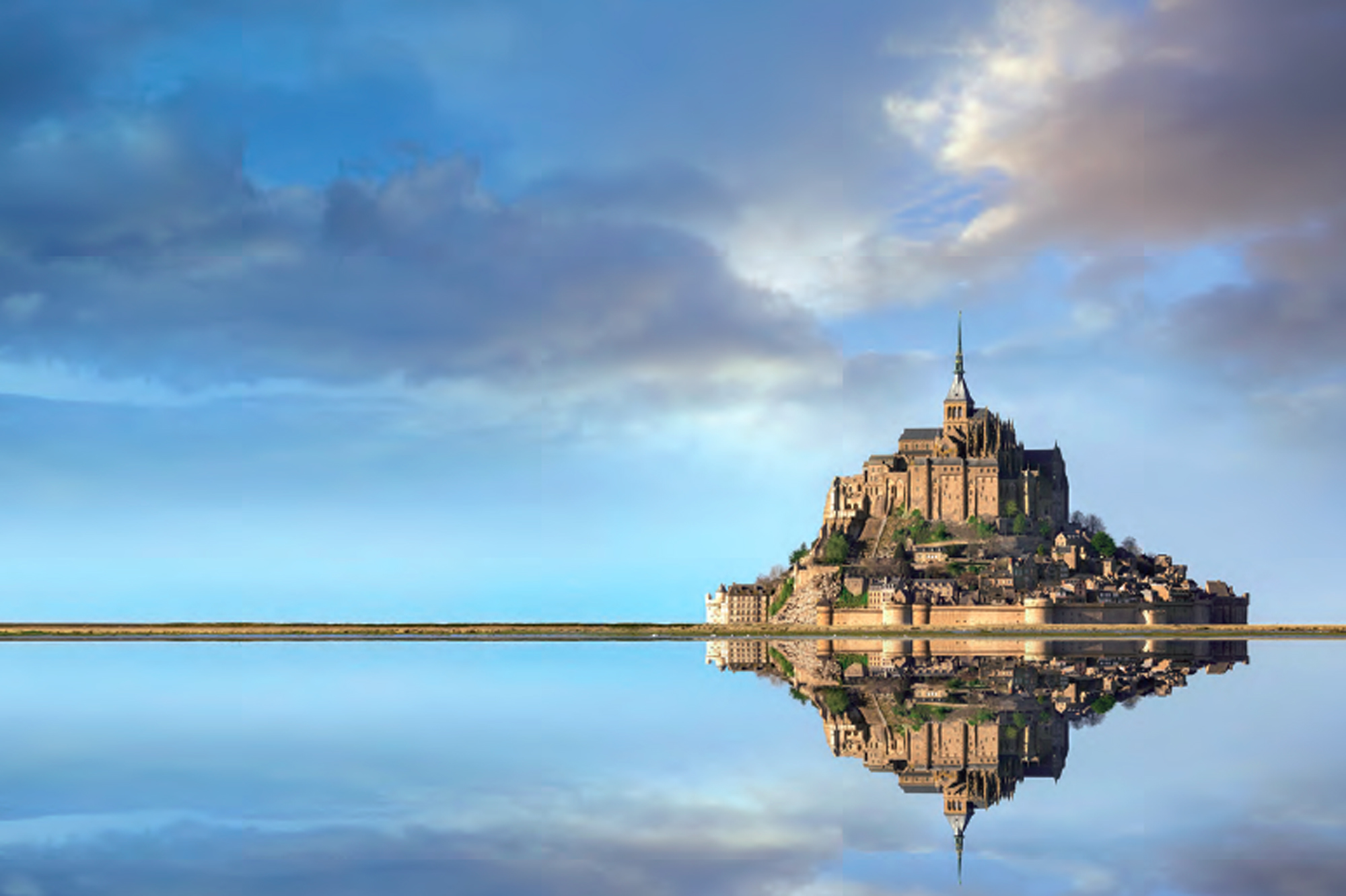 Nice Images Collection: Mont Saint-Michel Desktop Wallpapers