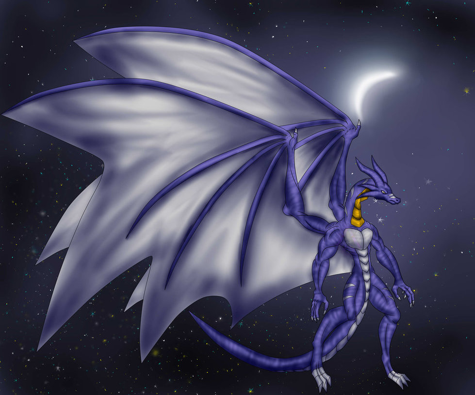 The Darkness Tales Species - Crescent moon Dragon by ArkaDark. 