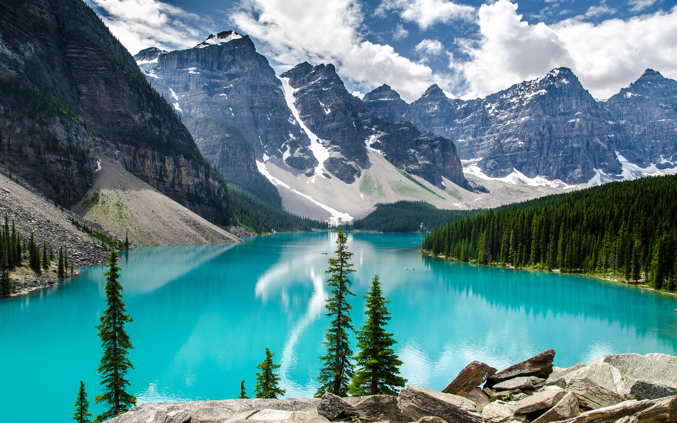 HD Quality Wallpaper | Collection: Earth, 2880x1800 Moraine Lake