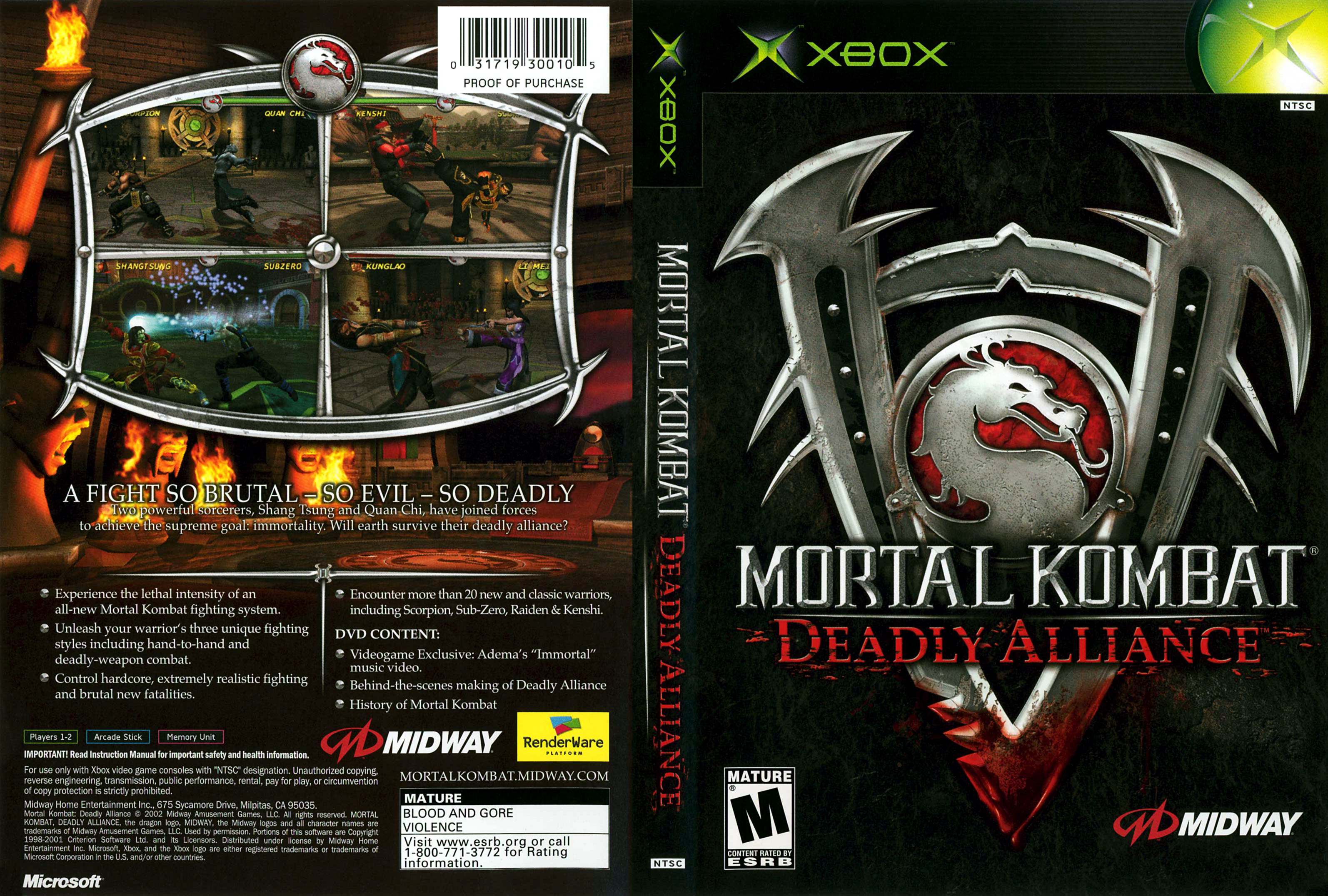 3188x2151 > Mortal Kombat: Deadly Alliance Wallpapers