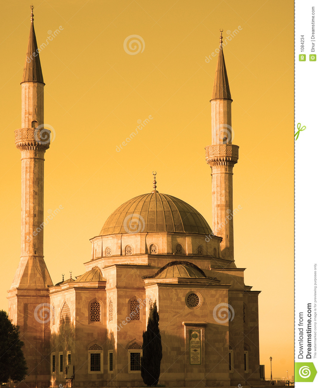 Mosque Of Two Minarets Pics, Religious Collection