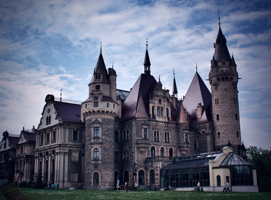 Moszna Castle High Quality Background on Wallpapers Vista