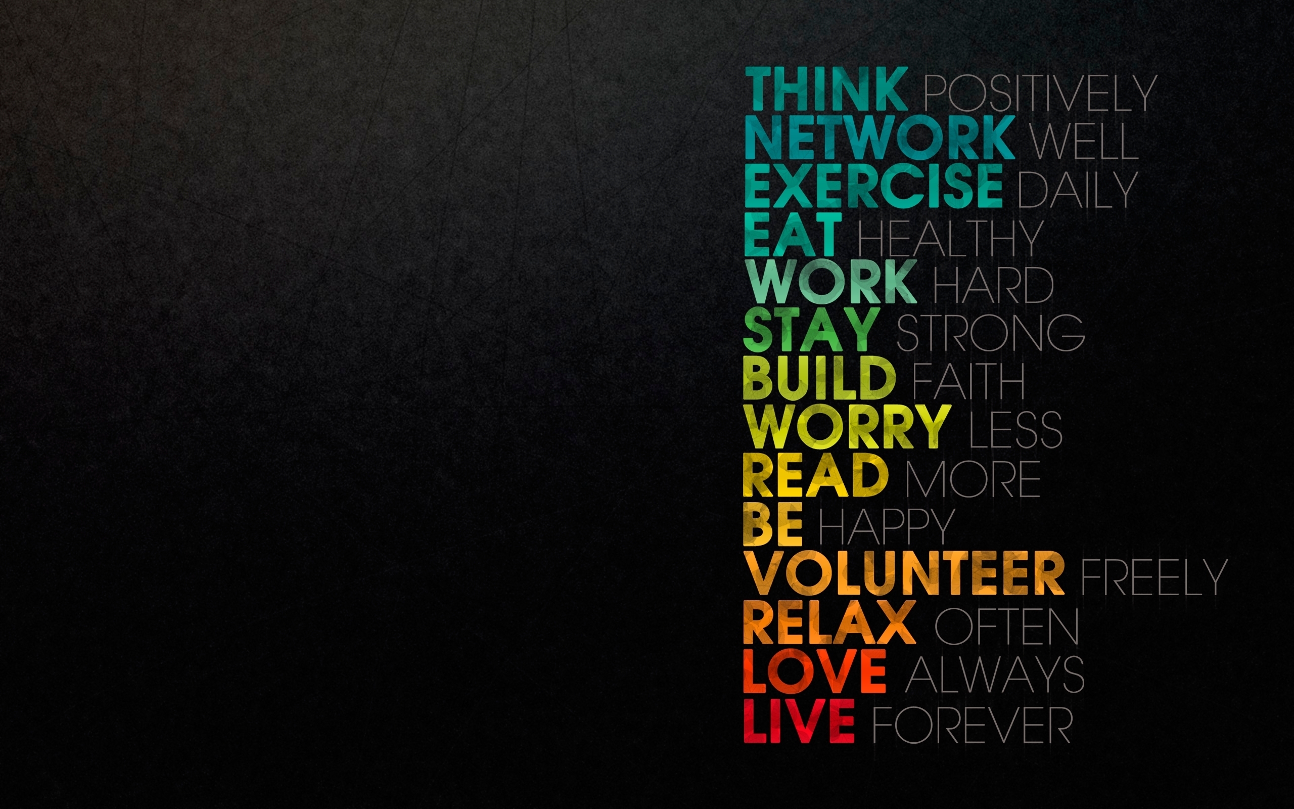 HD Quality Wallpaper | Collection: Misc, 2560x1600 Motivational