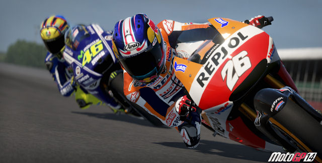 HD Quality Wallpaper | Collection: Video Game, 640x325 MotoGP 14