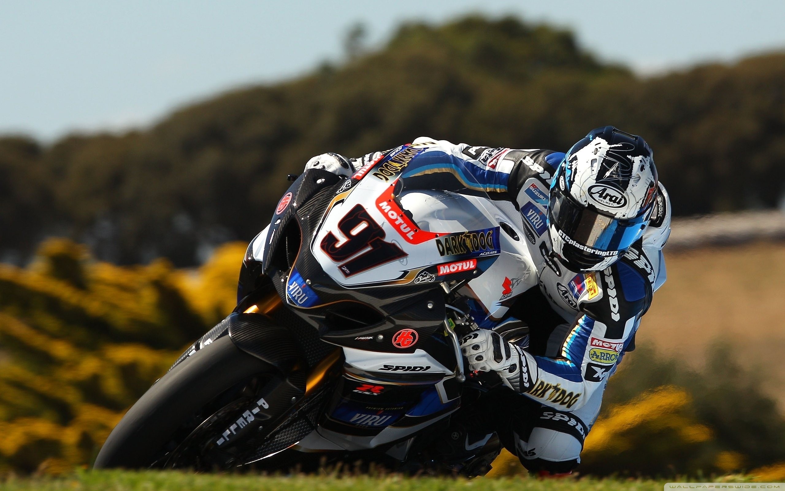 Nice Images Collection: Motorcycle Racing Desktop Wallpapers