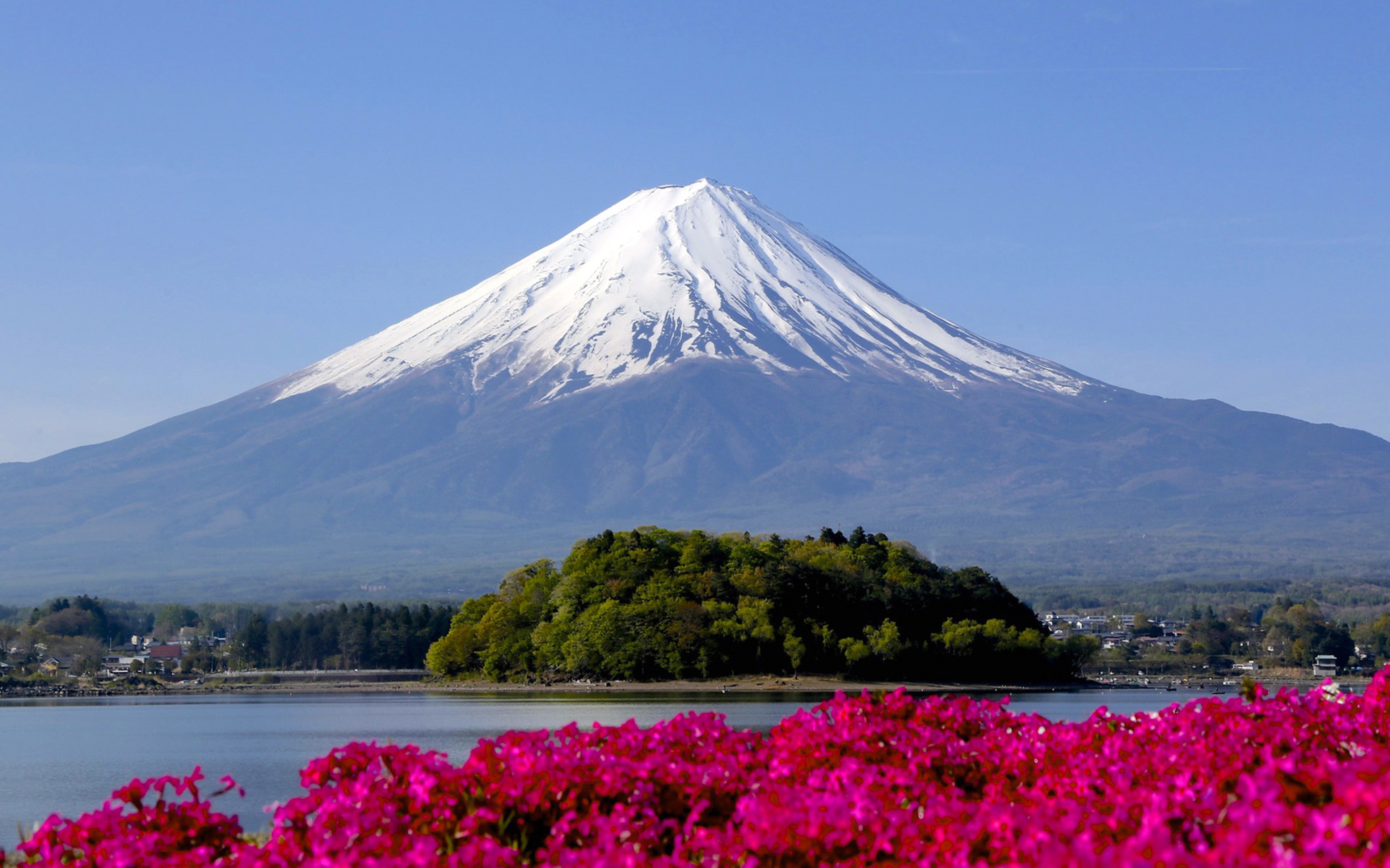 High Resolution Wallpaper | Mount Fuji 3840x2400 px