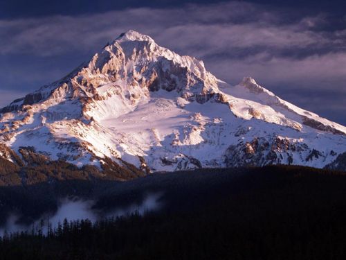 HD Quality Wallpaper | Collection: Earth, 500x375 Mount Hood
