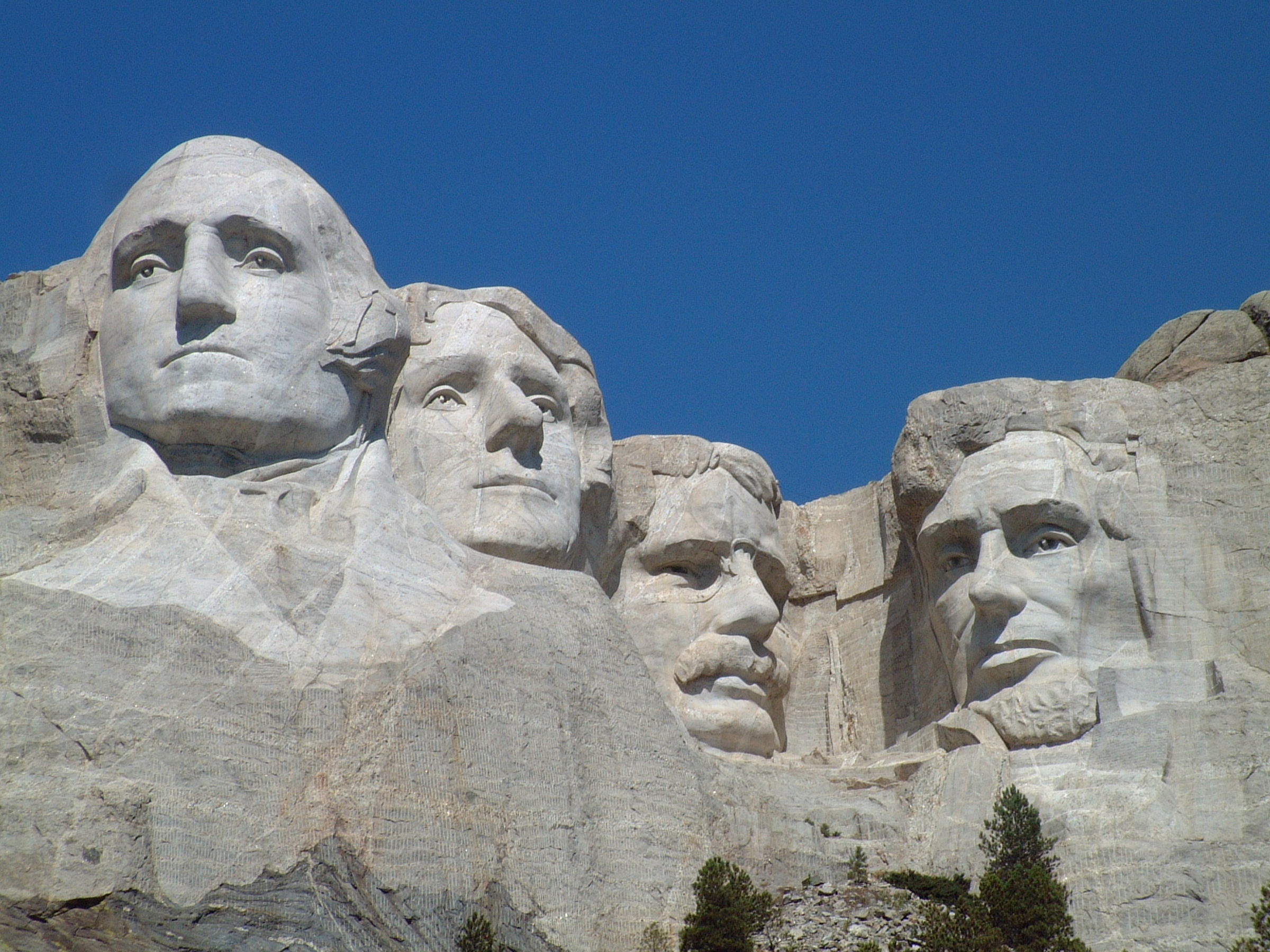 HD Quality Wallpaper | Collection: Man Made, 2400x1800 Mount Rushmore