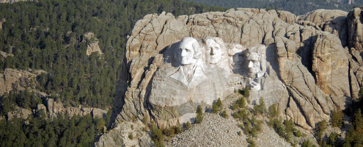 HD Quality Wallpaper | Collection: Man Made, 1170x475 Mount Rushmore