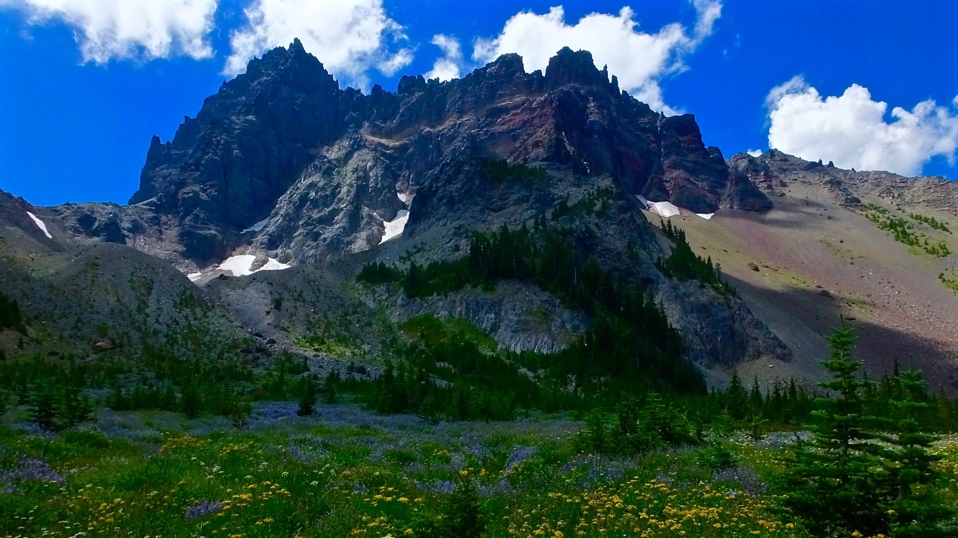 Mount Three Fingered Jack High Quality Background on Wallpapers Vista