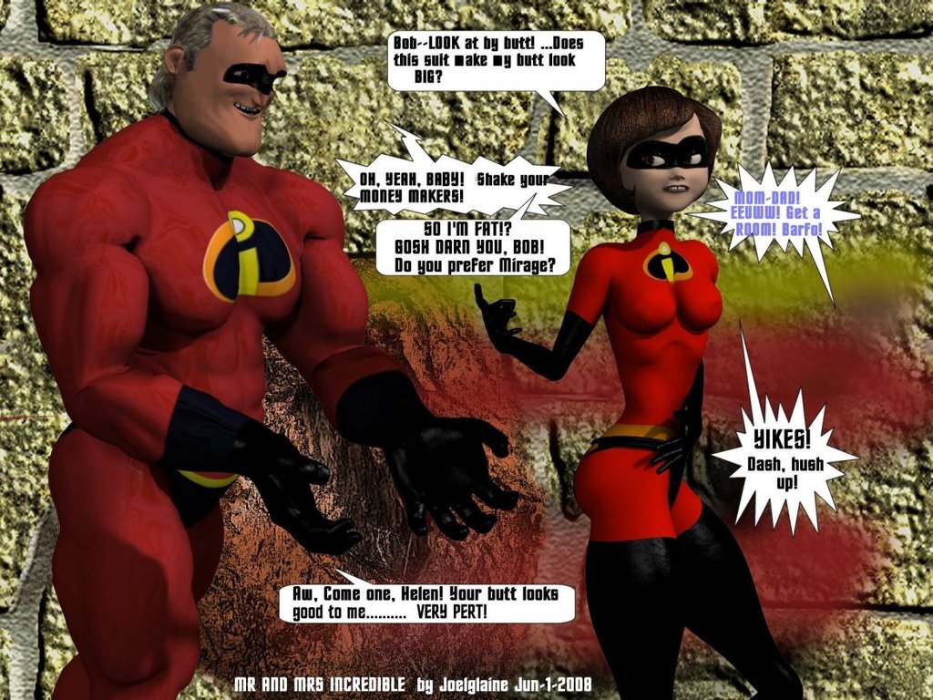 Images of Mr And Mrs Incredible | 1024x768