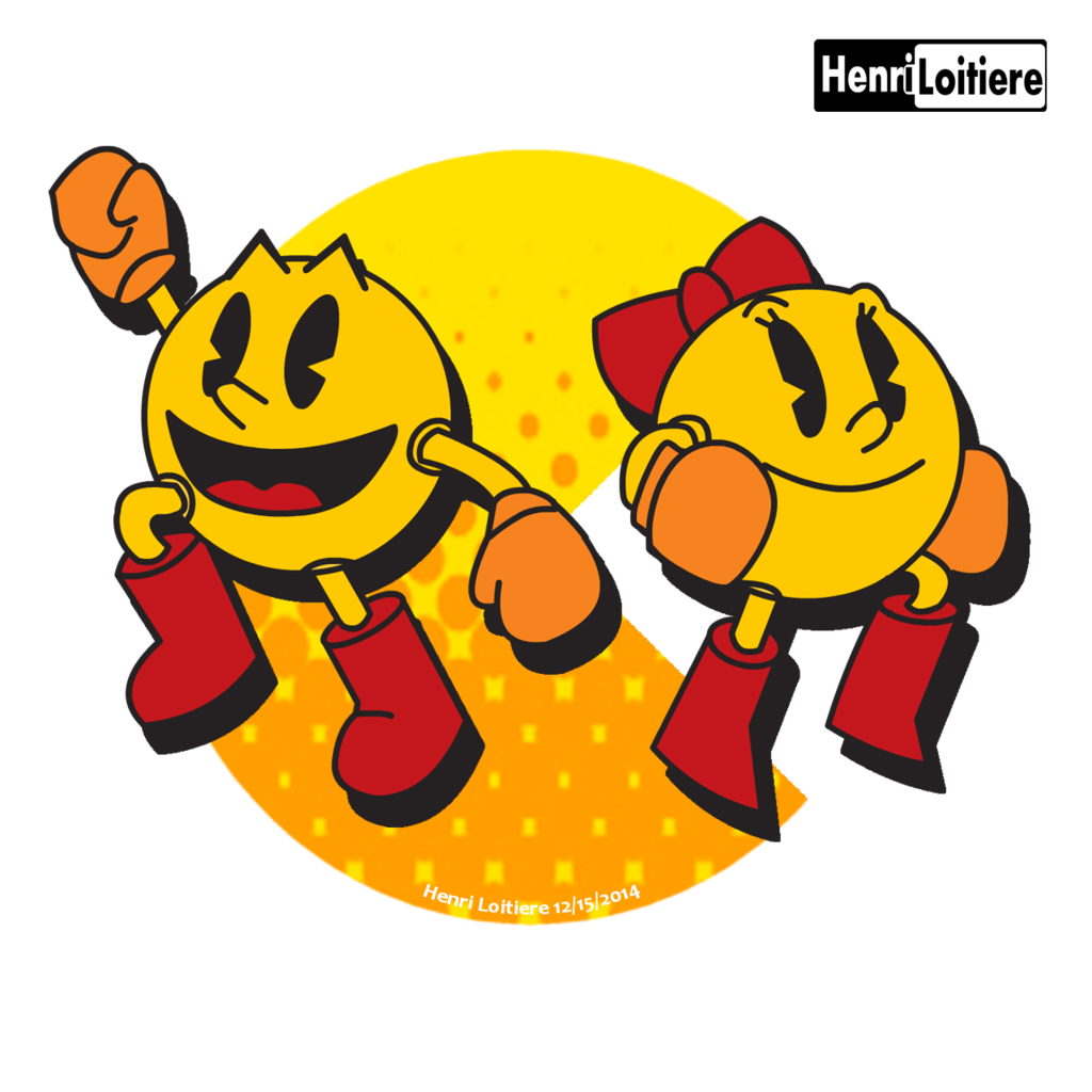 1024x1024 > Ms. Pac-man Wallpapers