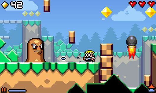Nice wallpapers Mutant Mudds Deluxe 530x316px