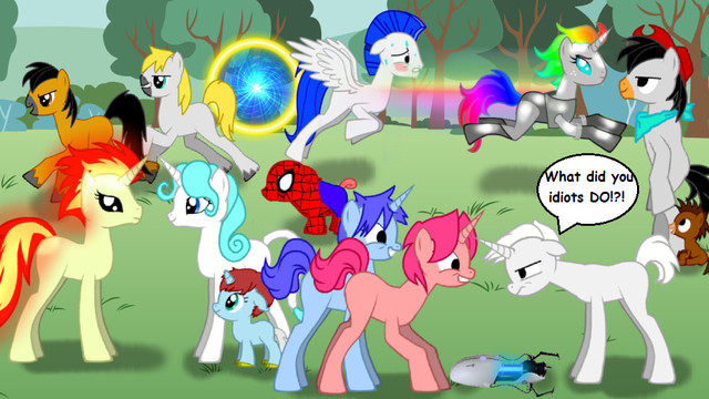 My Little Pony: Crossover Pics, Cartoon Collection