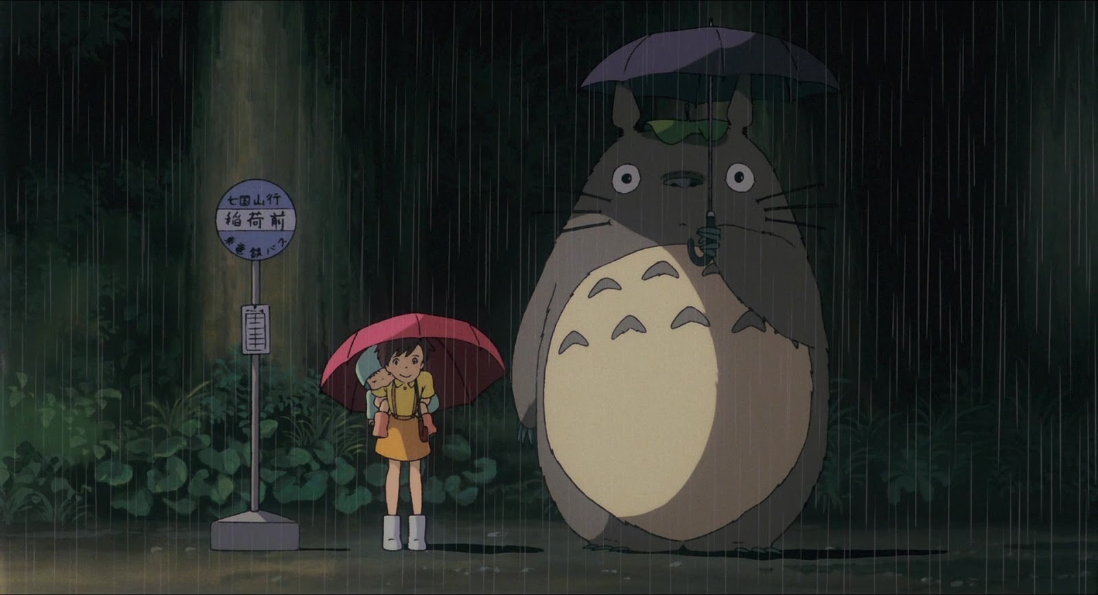 HD Quality Wallpaper | Collection: Movie, 1600x867 My Neighbor Totoro