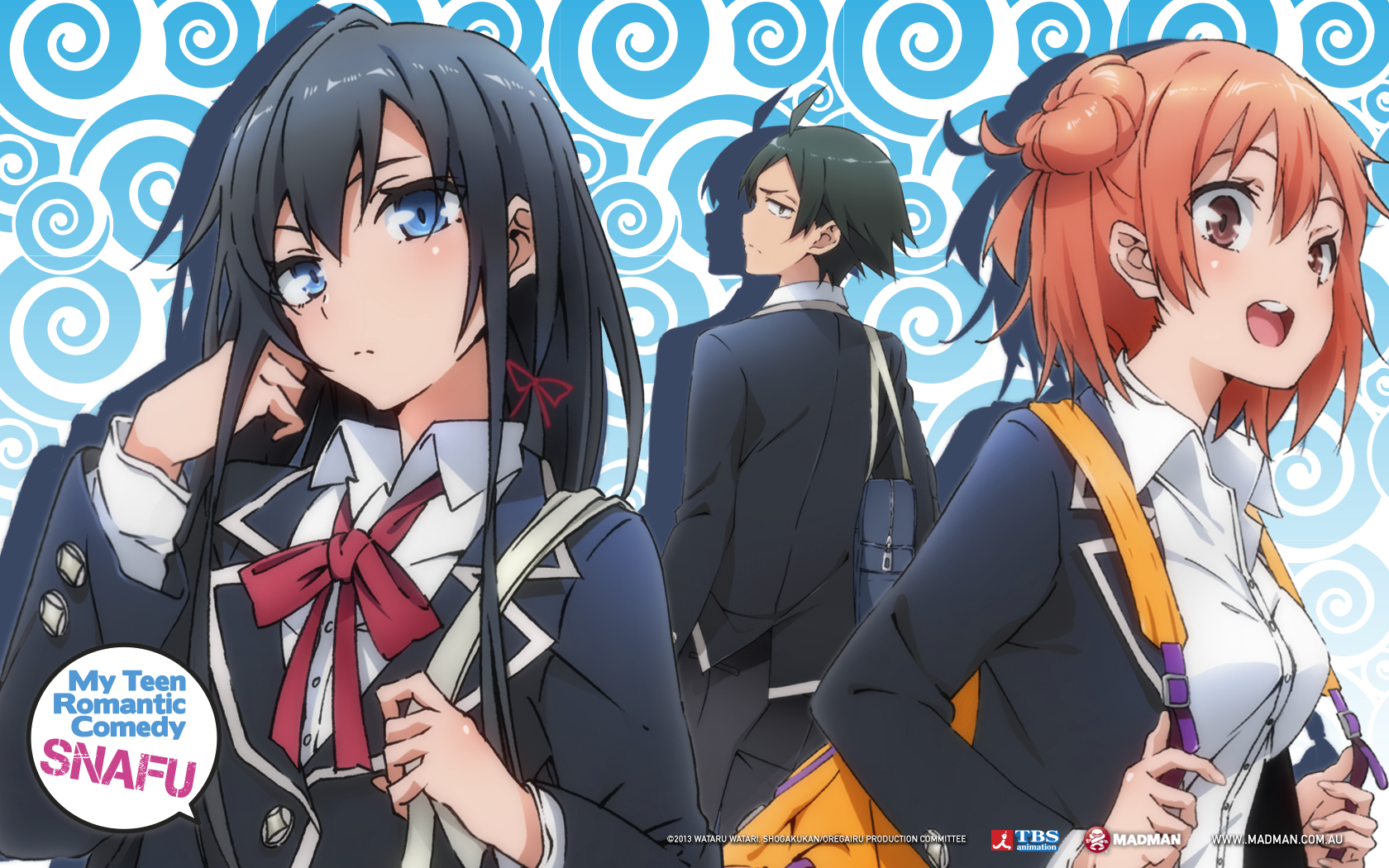 HD Quality Wallpaper | Collection: Anime, 1680x1050 My Teen Romantic Comedy SNAFU