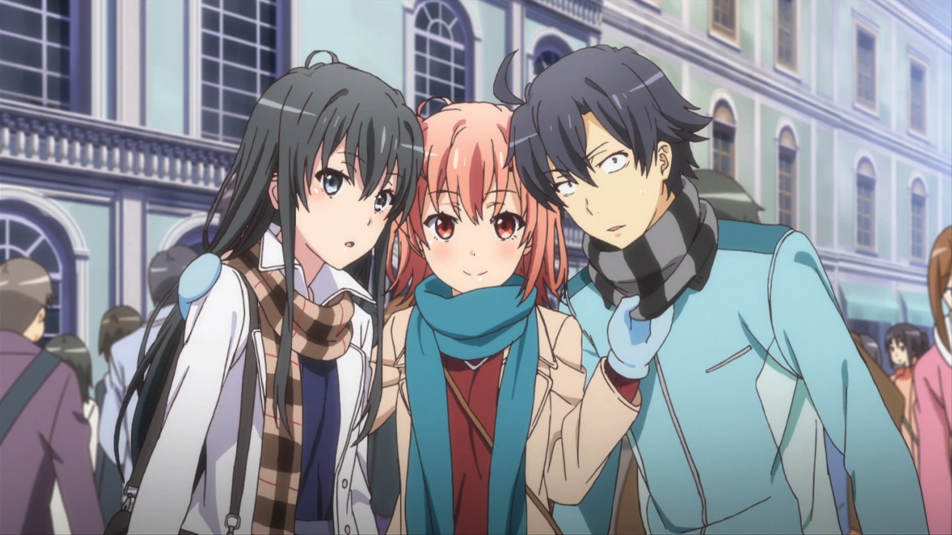 HD Quality Wallpaper | Collection: Anime, 1920x1080 My Teen Romantic Comedy SNAFU