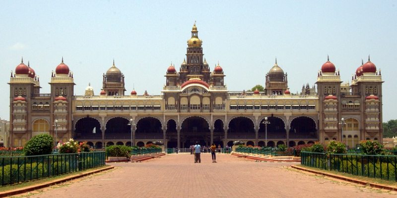 HD Quality Wallpaper | Collection: Man Made, 800x400 Mysore Palace