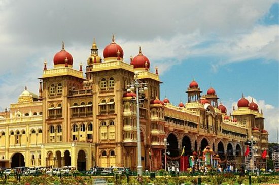 Nice Images Collection: Mysore Palace Desktop Wallpapers