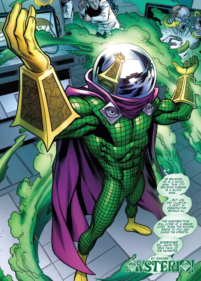 HD Quality Wallpaper | Collection: Comics, 639x893 Mysterio