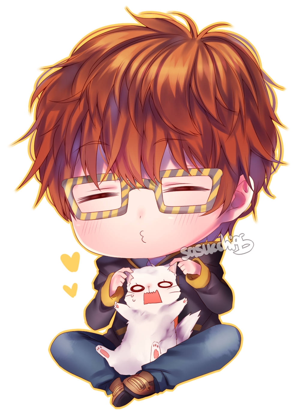 Nice wallpapers Mystic Messenger 1024x1379px