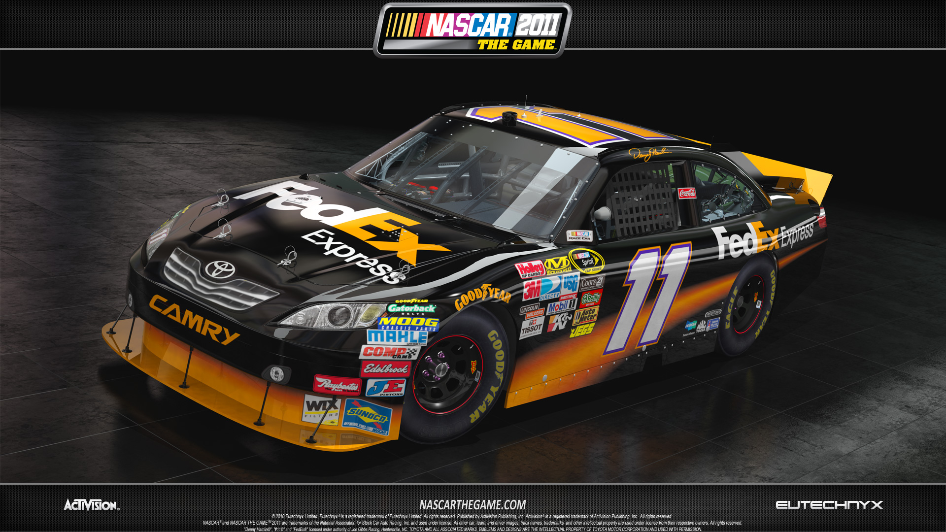 NASCAR The Game: 2011 Backgrounds, Compatible - PC, Mobile, Gadgets| 1920x1080 px