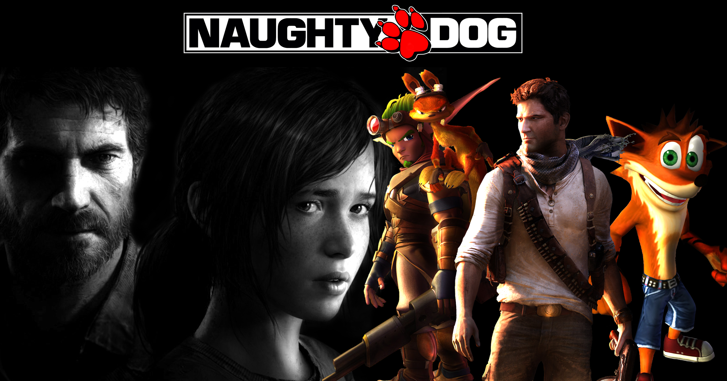 HD Quality Wallpaper | Collection: Video Game, 2333x1225 Naughty Dog