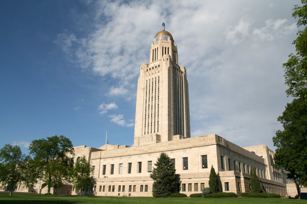 Nebraska State Capitol Backgrounds, Compatible - PC, Mobile, Gadgets| 600x400 px