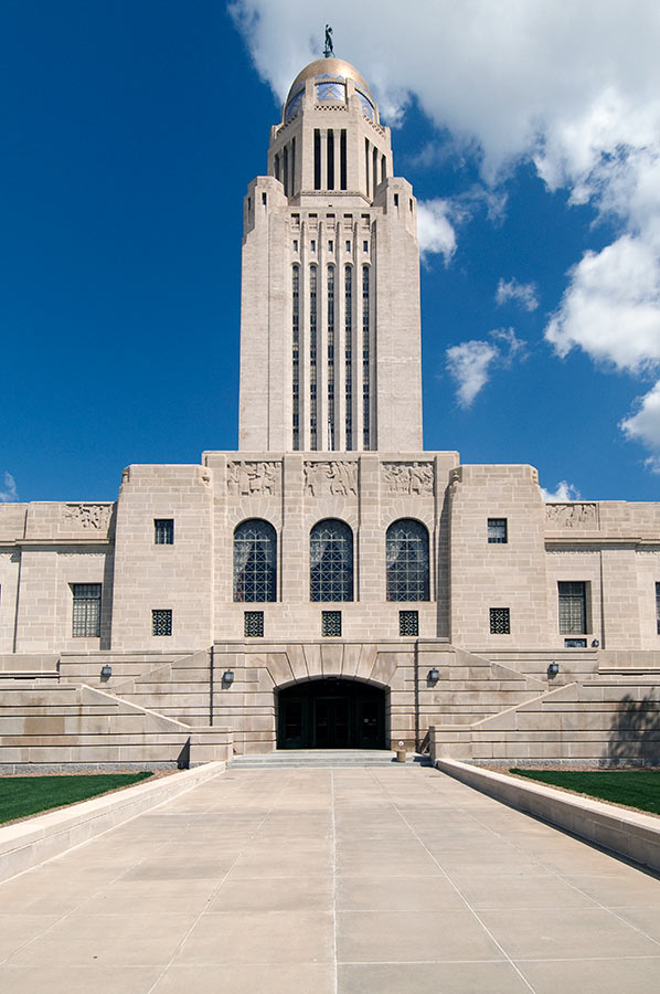 HD Quality Wallpaper | Collection: Man Made, 598x900 Nebraska State Capitol