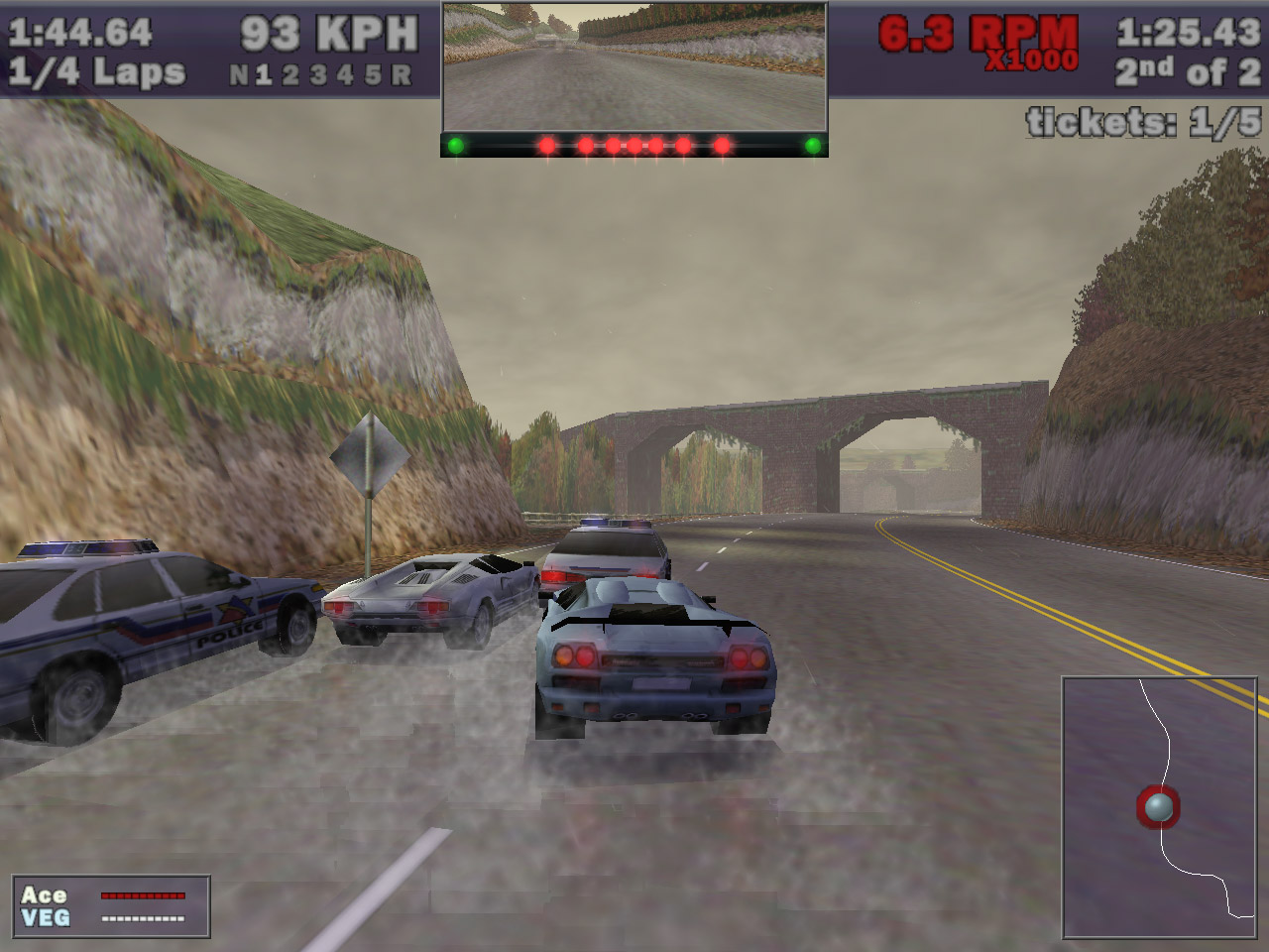 Nice wallpapers Need For Speed III: Hot Pursuit 1280x960px