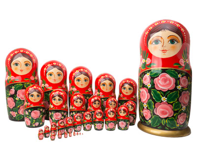 Nesting Doll Pics, Man Made Collection
