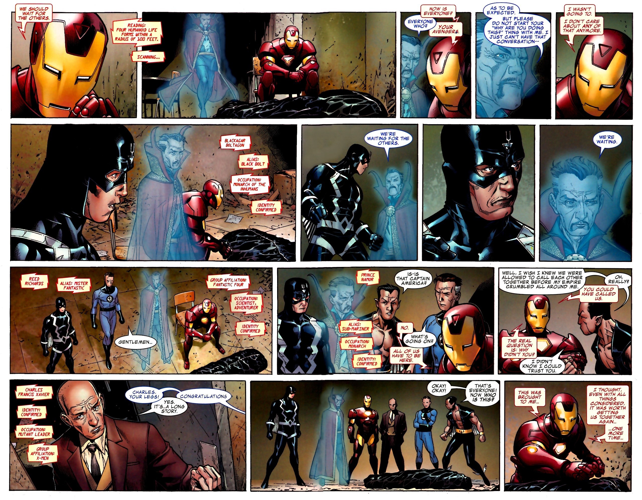 New Avengers: Illuminati Backgrounds on Wallpapers Vista