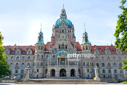 Nice Images Collection: New City Hall (Hanover) Desktop Wallpapers