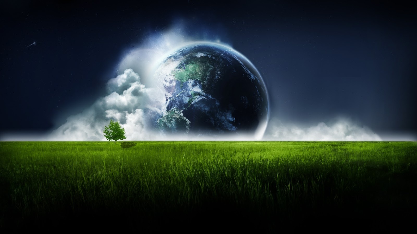 New Earth Backgrounds on Wallpapers Vista