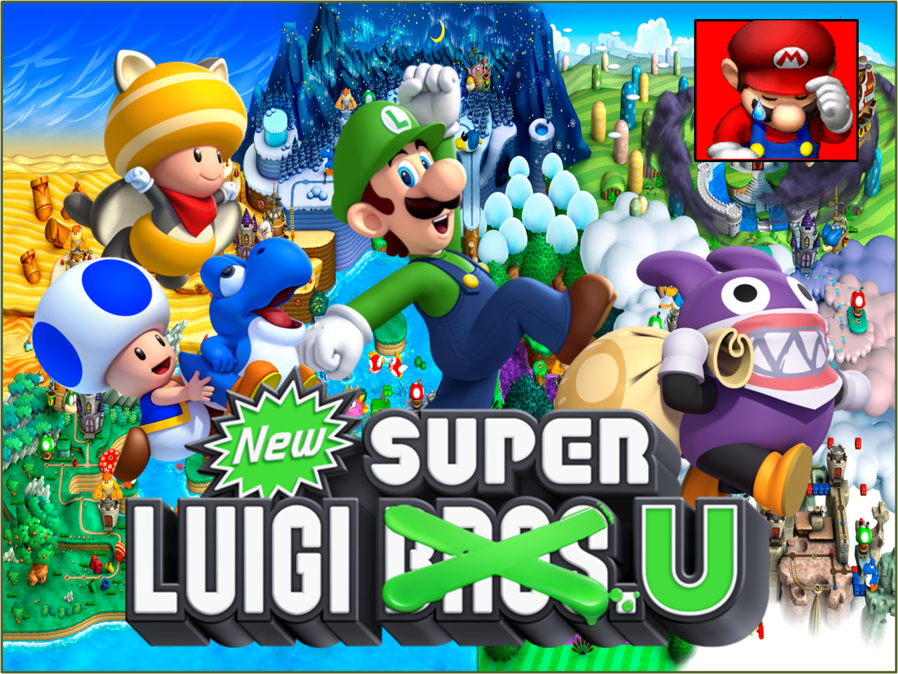 Nice Images Collection: New Super Luigi U Desktop Wallpapers