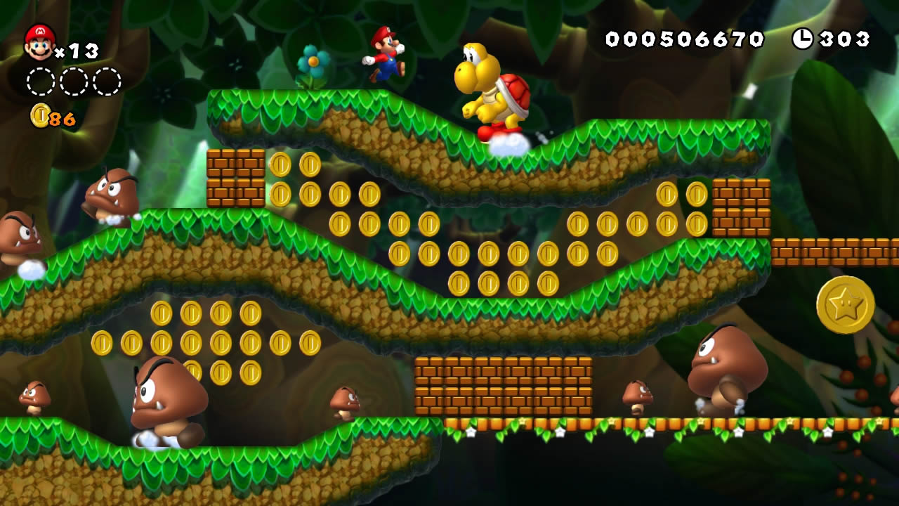 New Super Mario Bros. U Backgrounds, Compatible - PC, Mobile, Gadgets| 1280x720 px