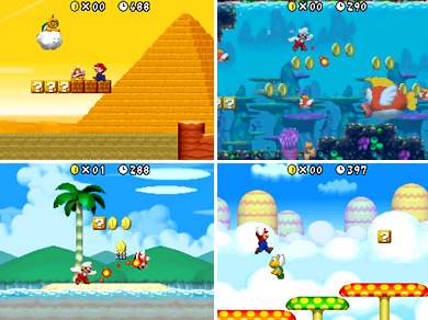 New Super Mario Bros. Backgrounds, Compatible - PC, Mobile, Gadgets| 390x292 px