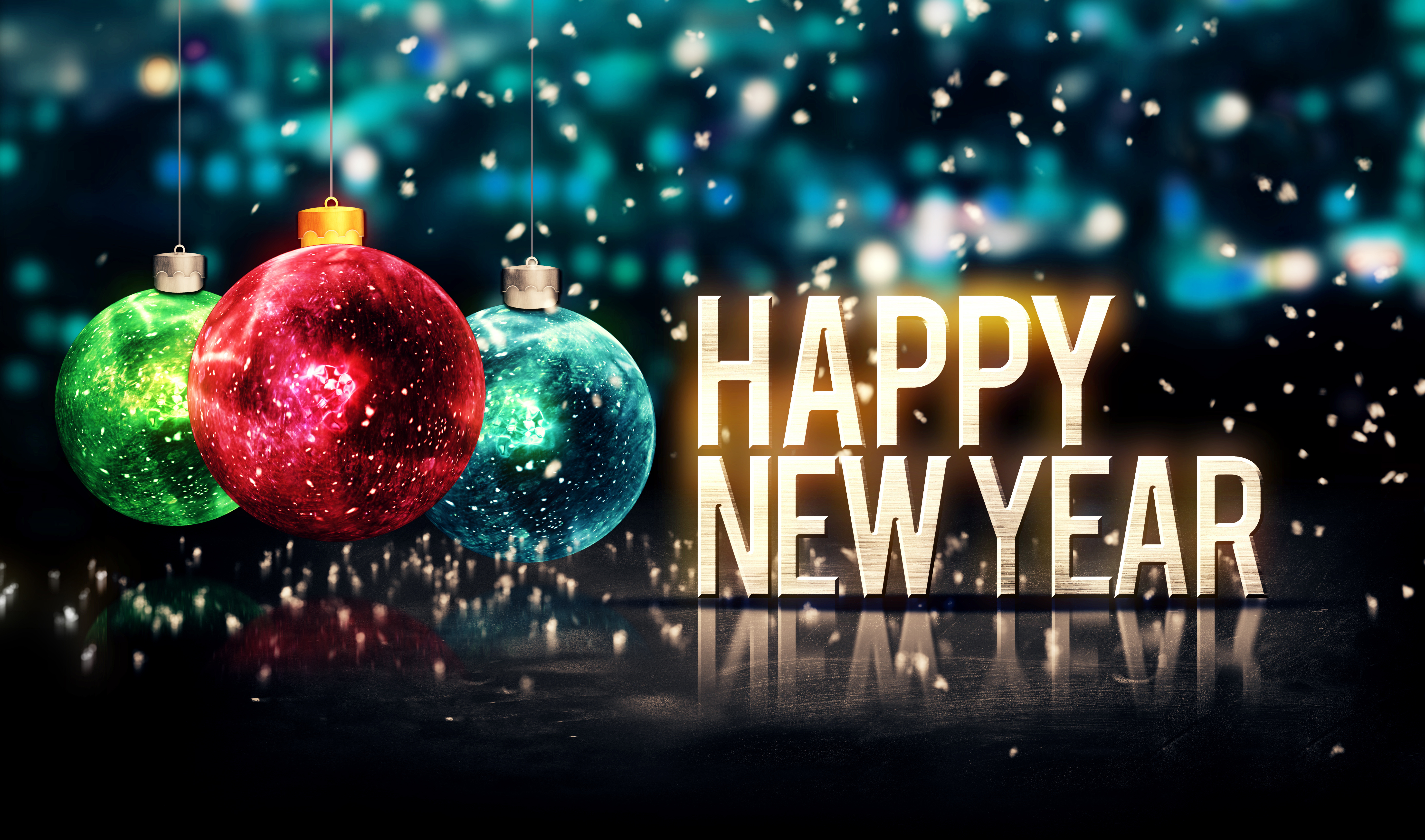 New Year 2016 Backgrounds, Compatible - PC, Mobile, Gadgets| 5850x3450 px