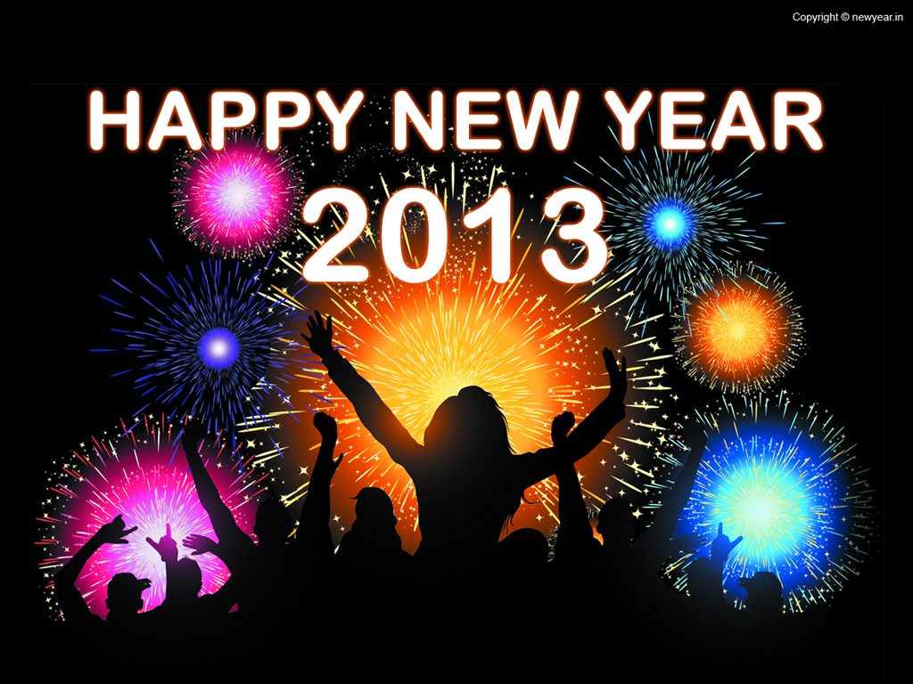 High Resolution Wallpaper | New Year 2013 1024x768 px