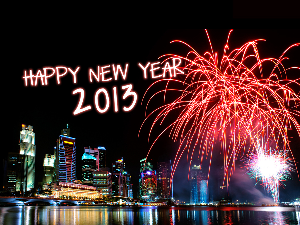 Nice wallpapers New Year 2013 1024x768px