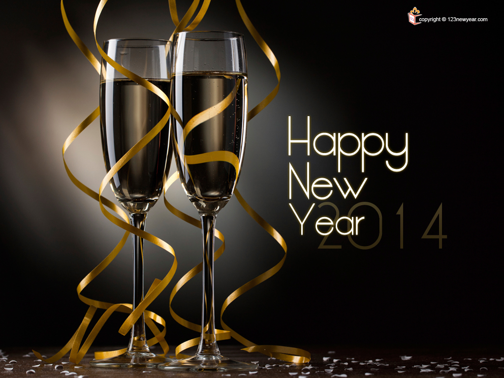 New Year 2014 High Quality Background on Wallpapers Vista